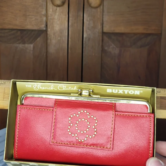 Buxton Coral Women's Clutch Wallet - Picture 17 of 17
